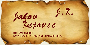 Jakov Kujović vizit kartica